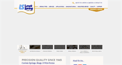Desktop Screenshot of lewisspring.com